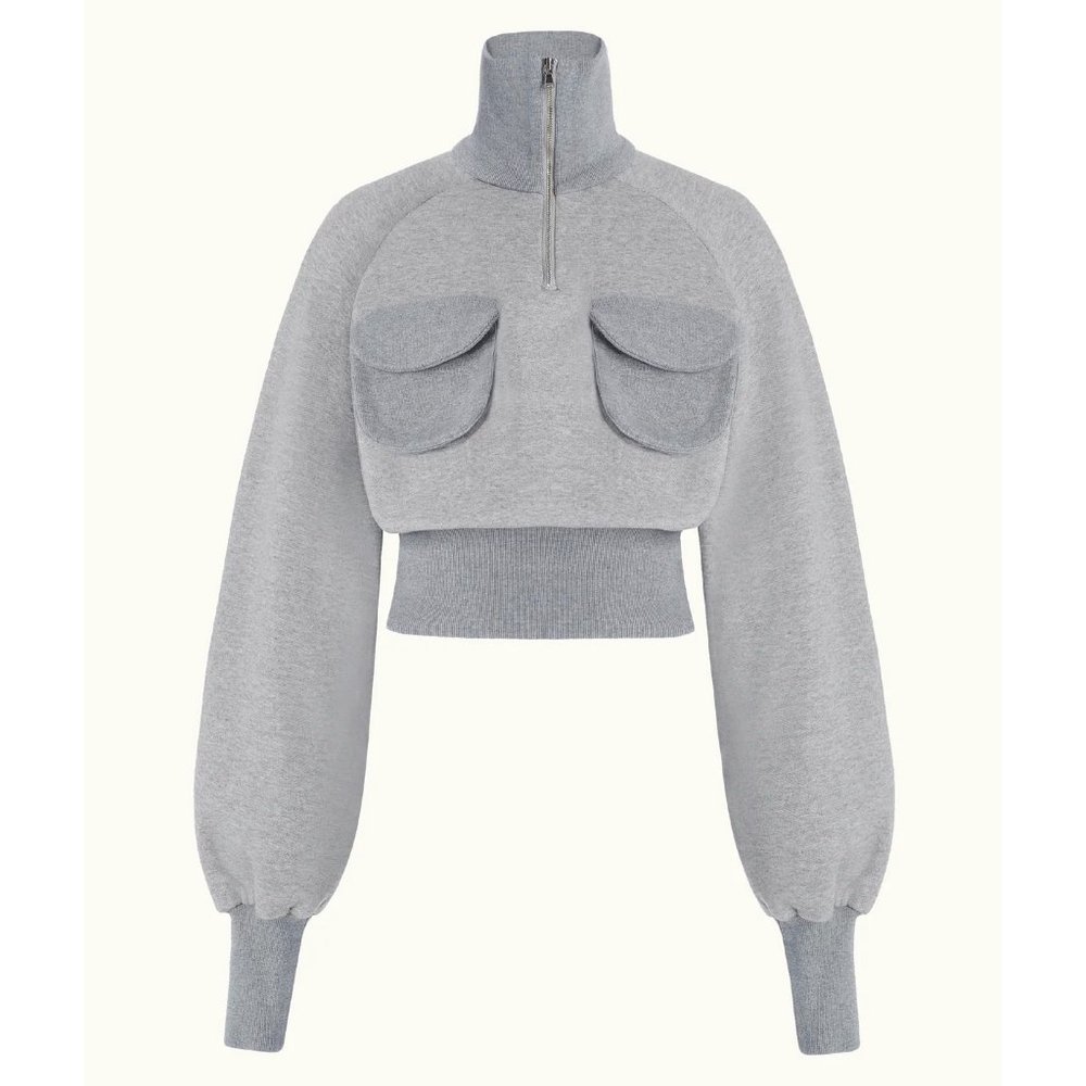 BNWOT ORSEUND IRIS Le Sport Pullover in HEATHER GREY size S